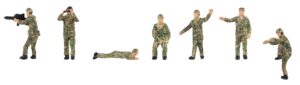 1/87 SOLDATEN IN OPLEIDING