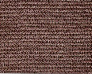 1/87 DECORPLAAT ZANDSTEEN ROOD