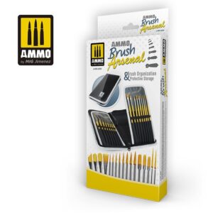 BRUSH ARSENAL - BRUSHORGANIZER & PROTECTIVE STORAGE