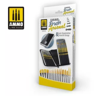 BRUSH ARSENAL - BRUSHORGANIZER & PROTECTIVE STORAGE