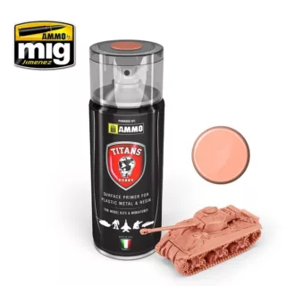 TITANS HOBBY FLESH TONE MATT PRIMER 400 ML SPRAY