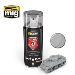 TITANS HOBBY LIGHT GREY MATT PRIMER 400 ML SPRAY