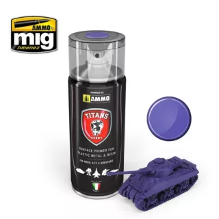 TITANS HOBBY MAGIC PURPLE MATT PRIMER 400 ML SPRAY