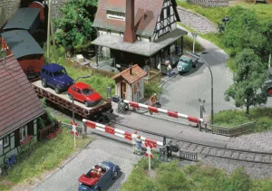 Faller 120172 - Bewaakte overweg