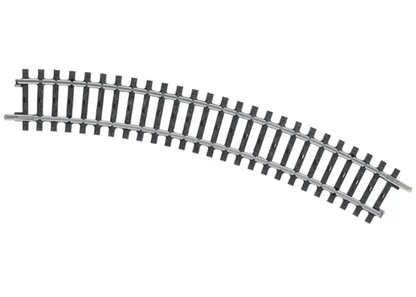 Märklin 2221 - Gebogen railstuk