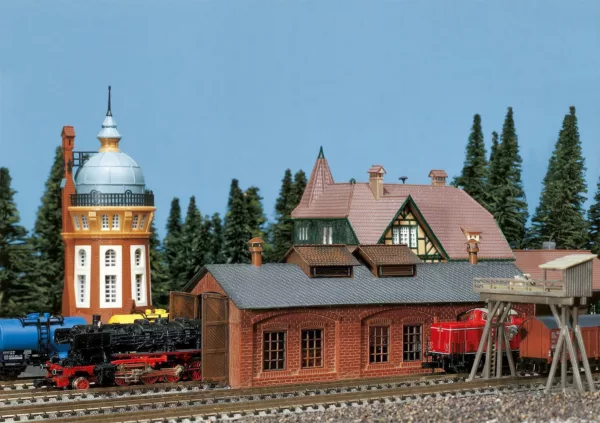 Faller 222141 - Locomotiefloods, enkelsporig