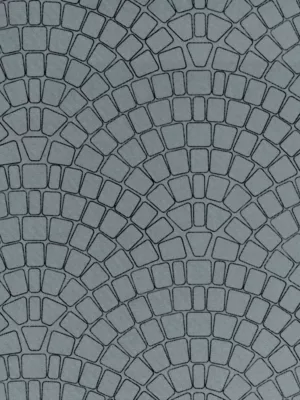 H0 Mauerplatte Kopfsteinpflaster aus Karton,25 x 12,5 cm