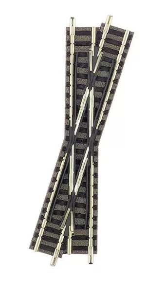 9163 Fleischmann 9163 - Crossover 15°, right hand crossing, length 111 mm