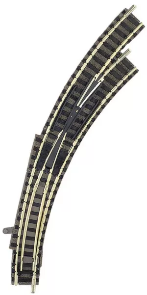 9175 Fleischmann 9175 - Right hand curved point for manual operation