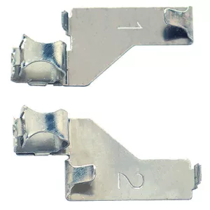 Fleischmann 9400 - Track feed clips, 2 x single pole