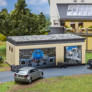 Faller 130621 - Dubbele garage met aandrijfonderdelen