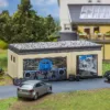 Faller 130621 - Dubbele garage met aandrijfonderdelen
