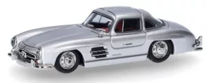 Mercedes Benz 300 SL (Vleugeldeur) Zilver metallic