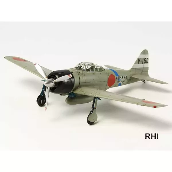 1/72 Mits. A6M3 Zero Fighter Mo. 32 Hamp