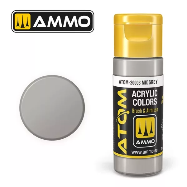 ATOM ACRYLIC COLOR MIDGREY