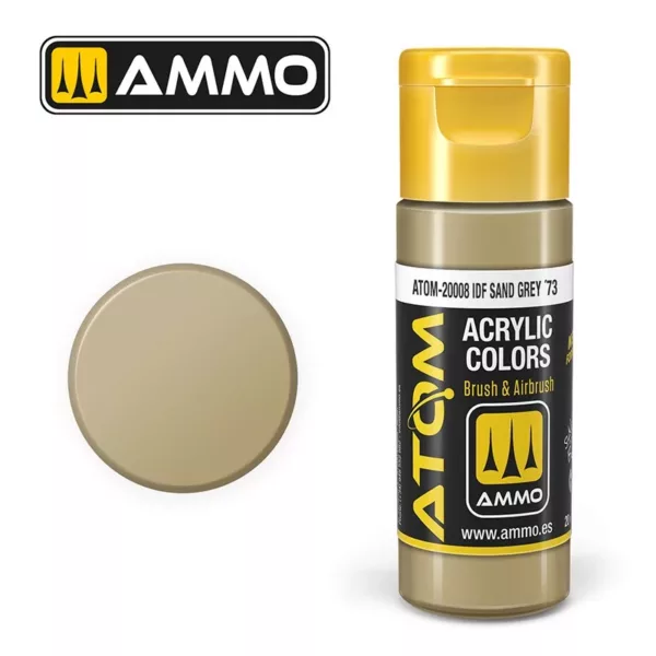 ATOM ACRYLIC COLOR IDF SAND GREY