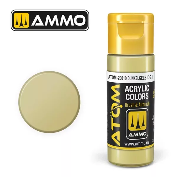 ATOM ACRYLIC COLOR DUNKELGELB DG I