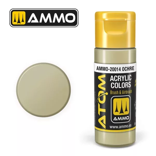 ATOM ACRYLIC COLOR OCHRE