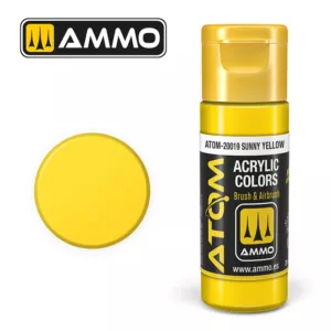 ATOM ACRYLIC COLOR SUNNY YELLOW