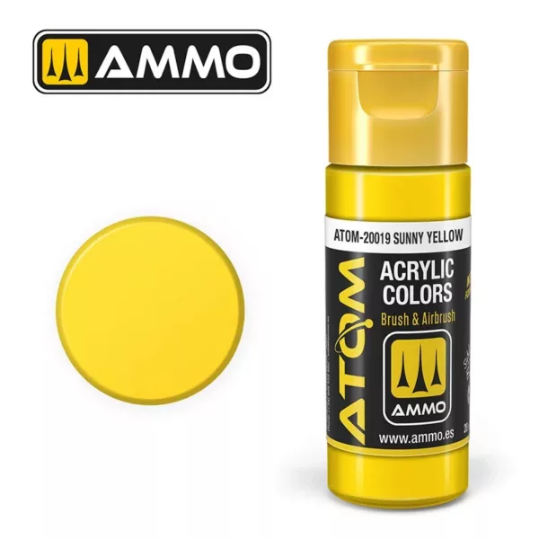 ATOM ACRYLIC COLOR SUNNY YELLOW
