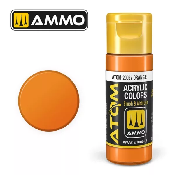 ATOM ACRYLIC COLOR ORANGE