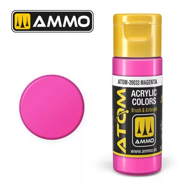 ATOM ACRYLIC COLOR MAGENTA