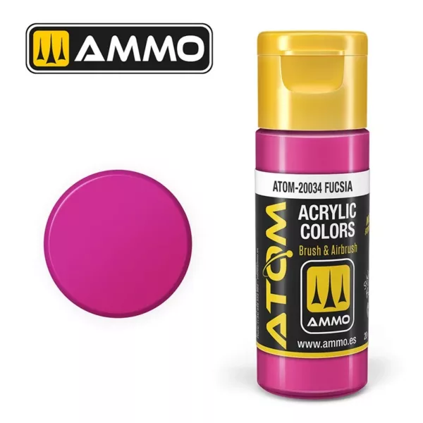 ATOM ACRYLIC COLOR FUCSIA