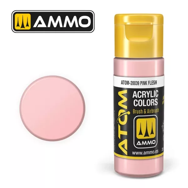 ATOM ACRYLIC COLOR PINK FLESH