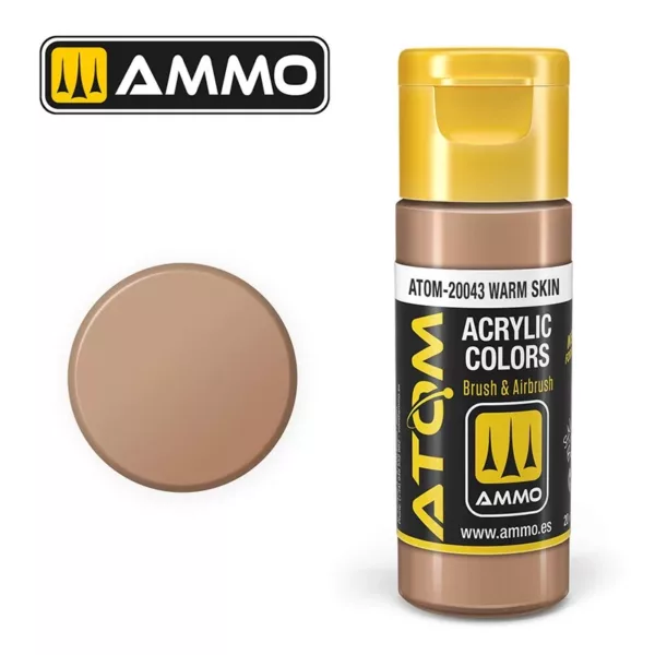 ATOM ACRYLIC COLOR WARM SKIN