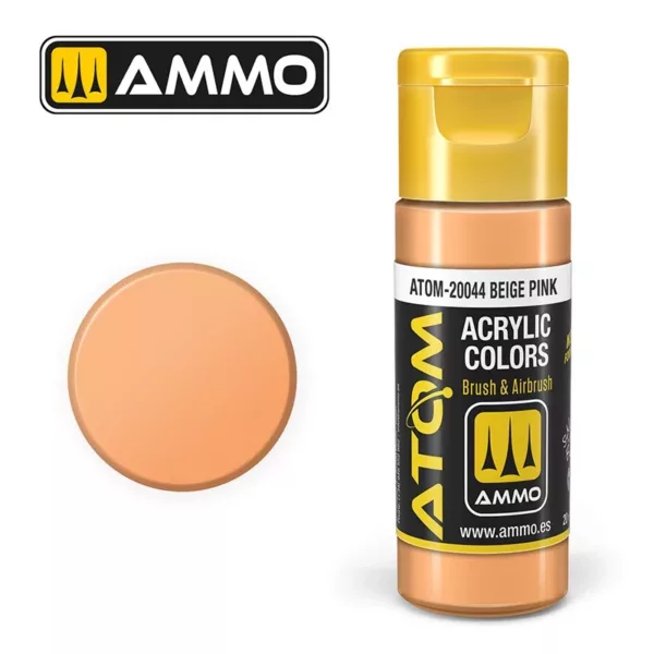 ATOM ACRYLIC COLOR BEIGE PINK