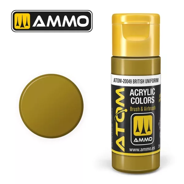 ATOM ACRYLIC COLOR BRITISH UNIFORM