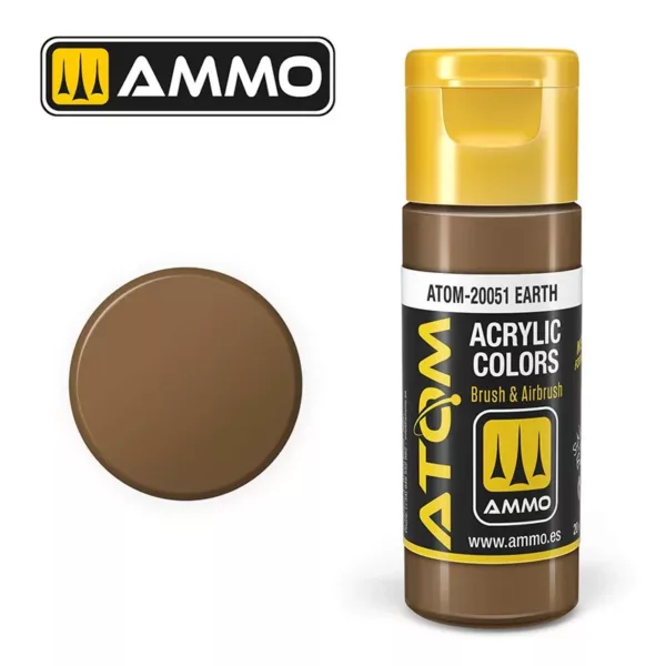 ATOM ACRYLIC COLOR EARTH