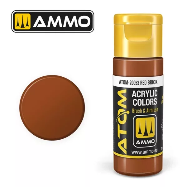 ATOM ACRYLIC COLOR RED BRICK