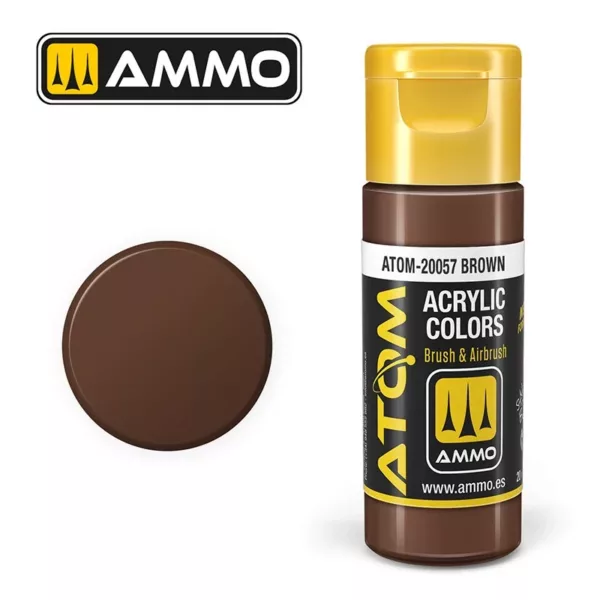 ATOM ACRYLIC COLOR BROWN