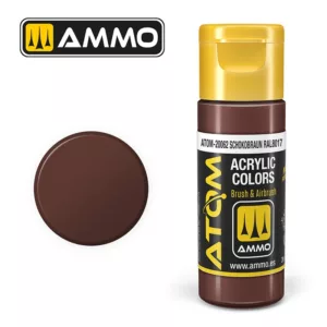 ATOM ACRYLIC COLOR SCHOKOBRAUN RAL 8017