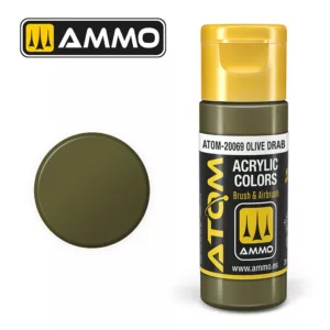 ATOM ACRYLIC COLOR OLIVE DRAB