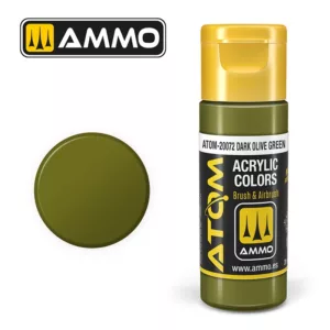 ATOM ACRYLIC COLOR DARK OLIVE GREEN