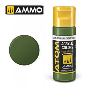 ATOM ACRYLIC COLOR HELLGRÜN / CHROMATE GREEN