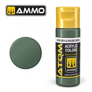 ATOM ACRYLIC COLOR IJA NAKAJIMA GREEN