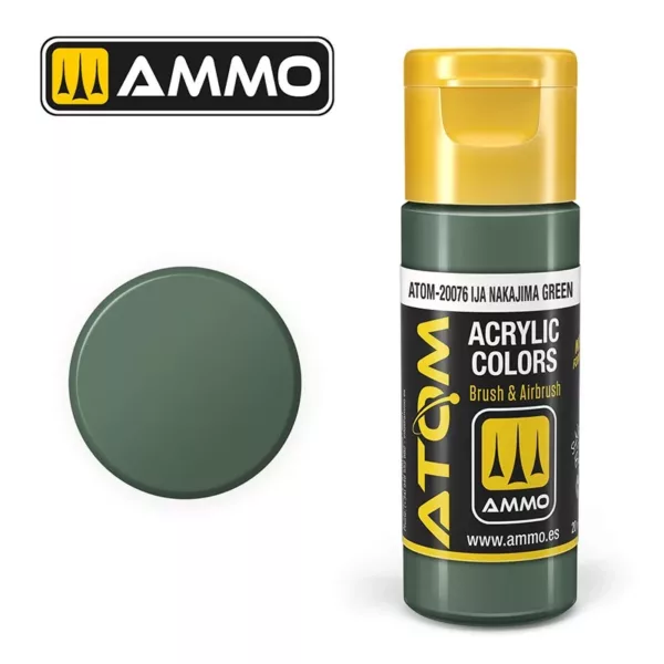 ATOM ACRYLIC COLOR IJA NAKAJIMA GREEN