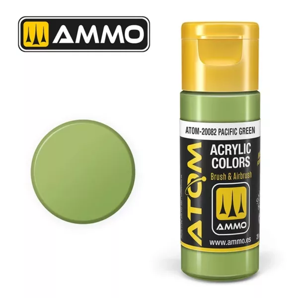 ATOM ACRYLIC COLOR PACIFIC GREEN