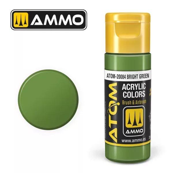ATOM ACRYLIC COLOR BRIGHT GREEN