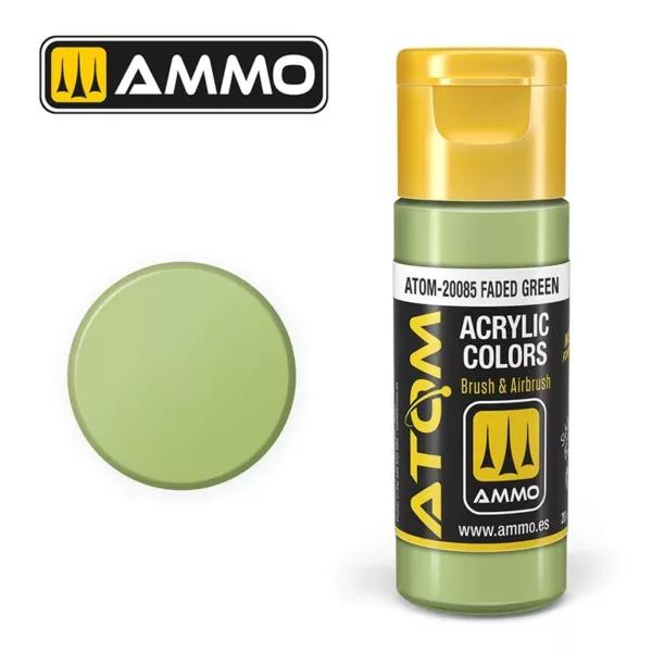 ATOM ACRYLIC COLOR FADED GREEN