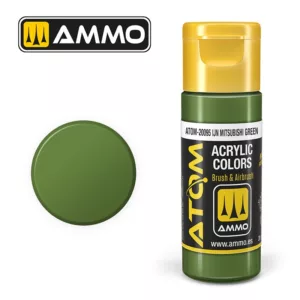 ATOM ACRYLIC COLOR IJN MITSUBISHI GREEN