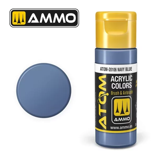 ATOM ACRYLIC COLOR NAVY BLUE