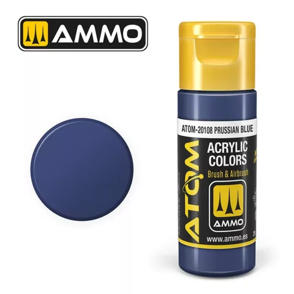 ATOM ACRYLIC COLOR PRUSSIAN BLUE