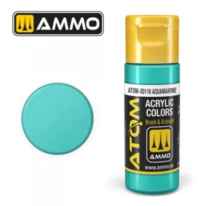 ATOM ACRYLIC COLOR AQUAMARINE