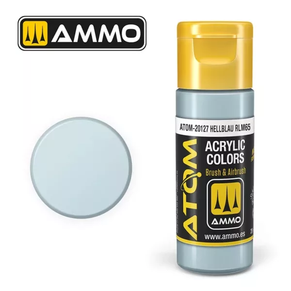 ATOM ACRYLIC COLOR HELLBLAU RLM65
