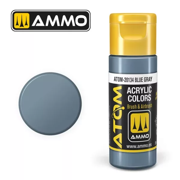 ATOM ACRYLIC COLOR BLUE GRAY