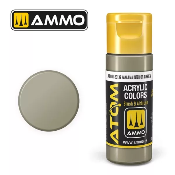 ATOM ACRYLIC COLOR NAKAJIMA INTERIOR GREEN